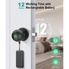 Fingerprint Door Lock, Smart Fingerprint Door Knob with Lock, Biometric Door knob with App Control & Key, Keyless Thumbprint Entry Door Lock for