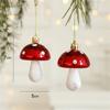 2 ks Vánoční ozdoby Vánoční koule Cukroví Přívěsek na vánoční stromek Červené a bílé dekorace Nový rok Domácí dekorace