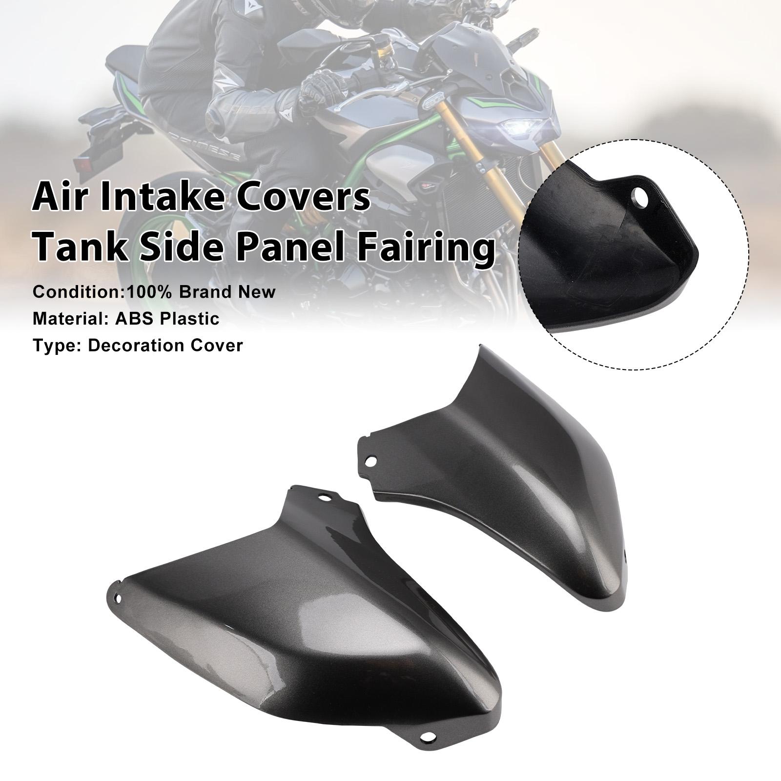 

Air Intake Covers Tank Side Panel Fairing For Kawasaki Z900 2025-2026 Gray