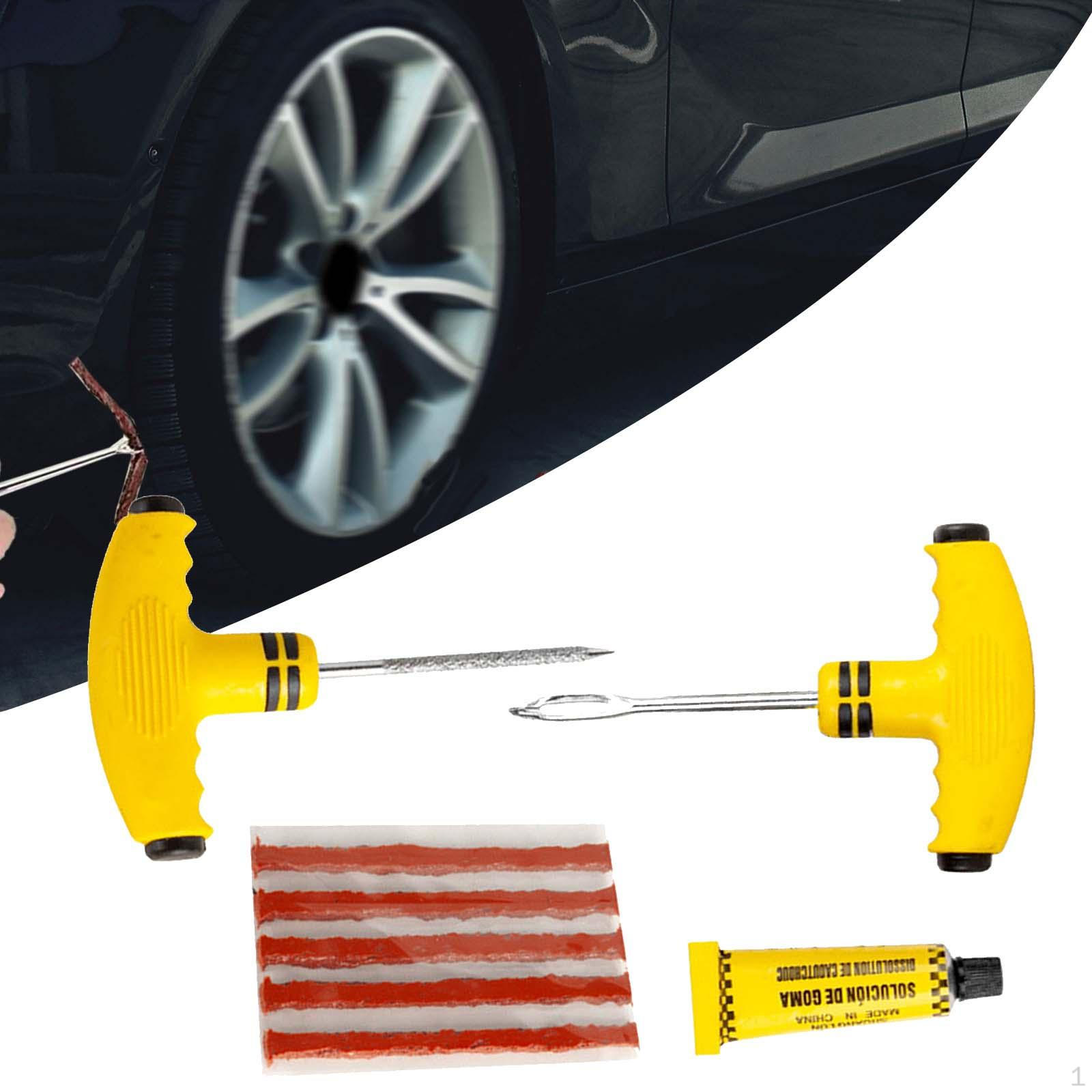 

Accessories Tire Repair Set Portable Flat Puncture Tyre for Bike 4 Piece