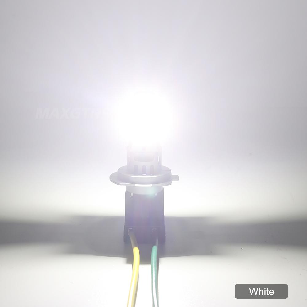 MAXGTRS 2X H7 LED with Fan 20000LM Super Bright Headlight Bulb with Fan Turbo Mini Design Automotive Headlamp 12V 110W