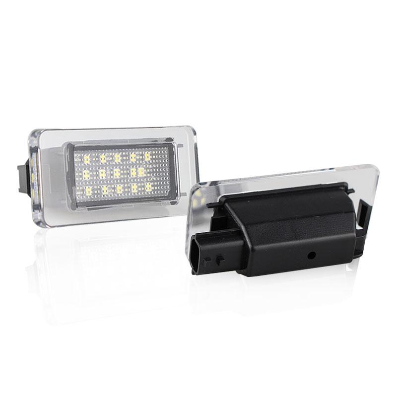 

2PCS White LED License Plate Light Lamp For Nissan Serena C27 2016-2018 Altima 2019-2020 Suzuki Landy 2016-up Dacia Duster 2018