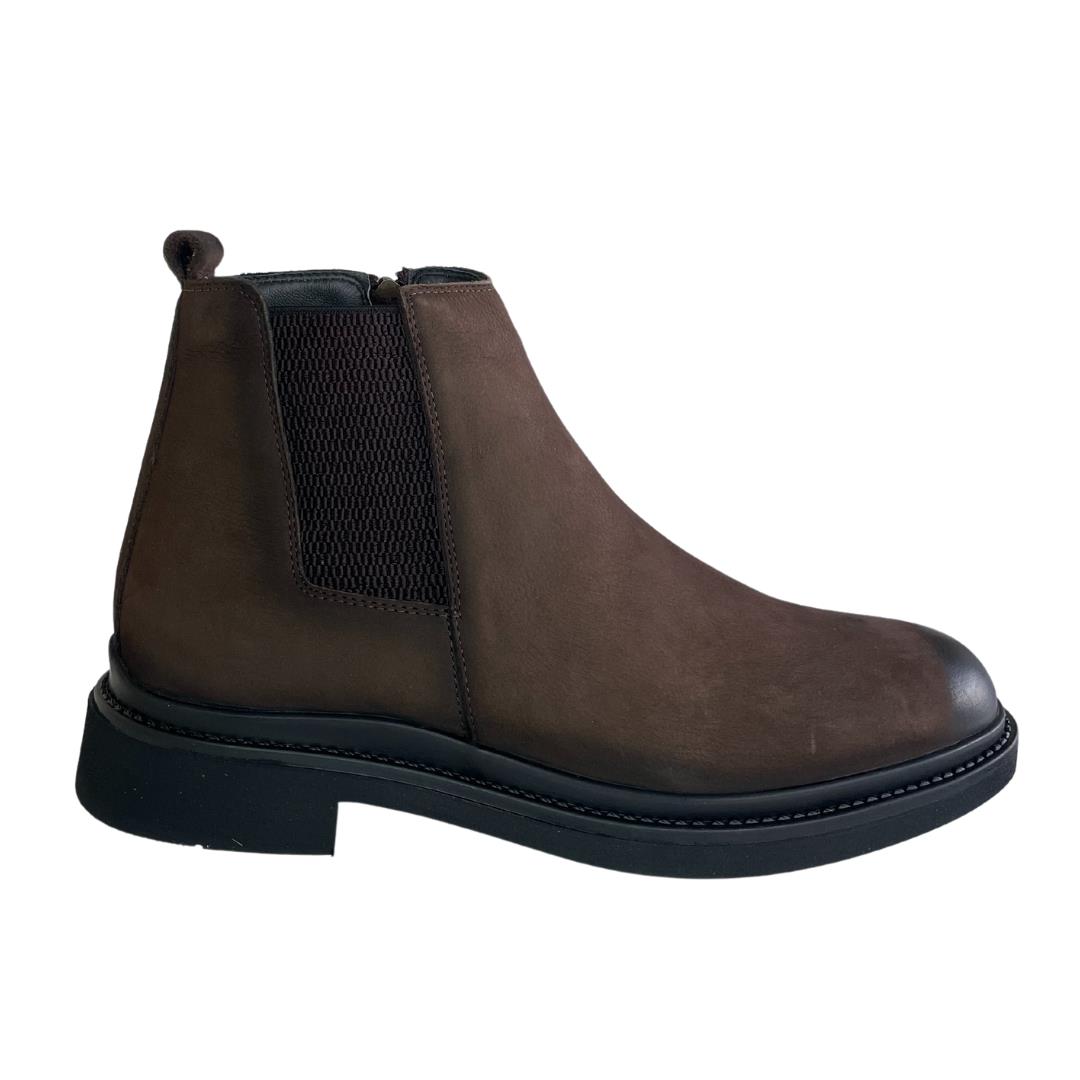 

Мужские зимние ботильоны из натуральной кожи 42