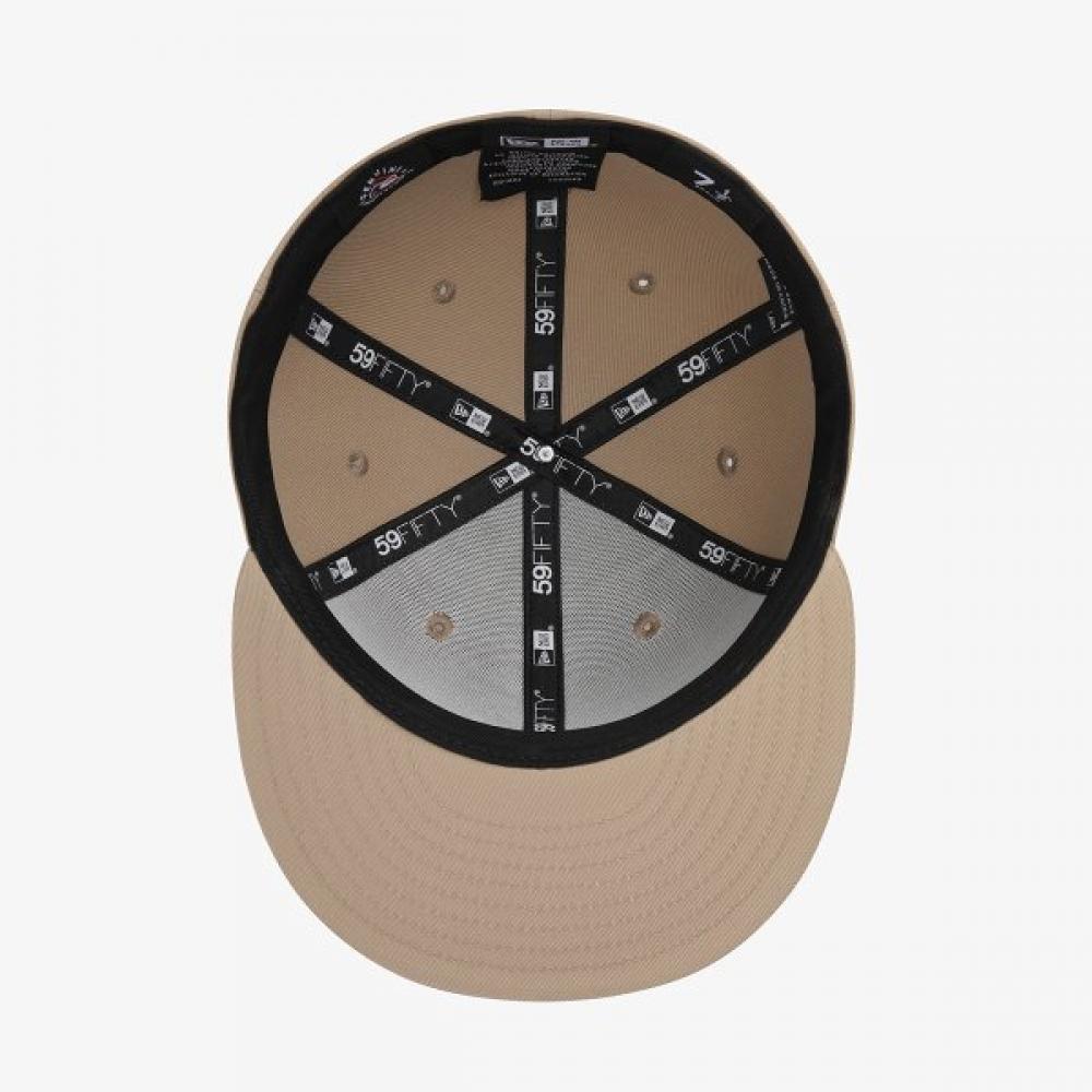 New Era Atlanta Braves Fitted Cap Camel 15131692