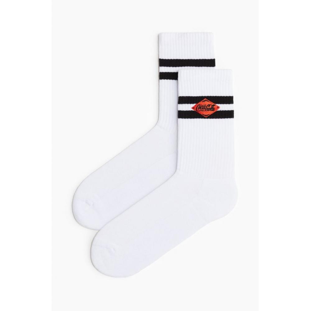 

Носки HM Design Белые Coca Cola