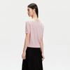Veromoda Puff Sleeve Knit Top with 3D Rose Detail