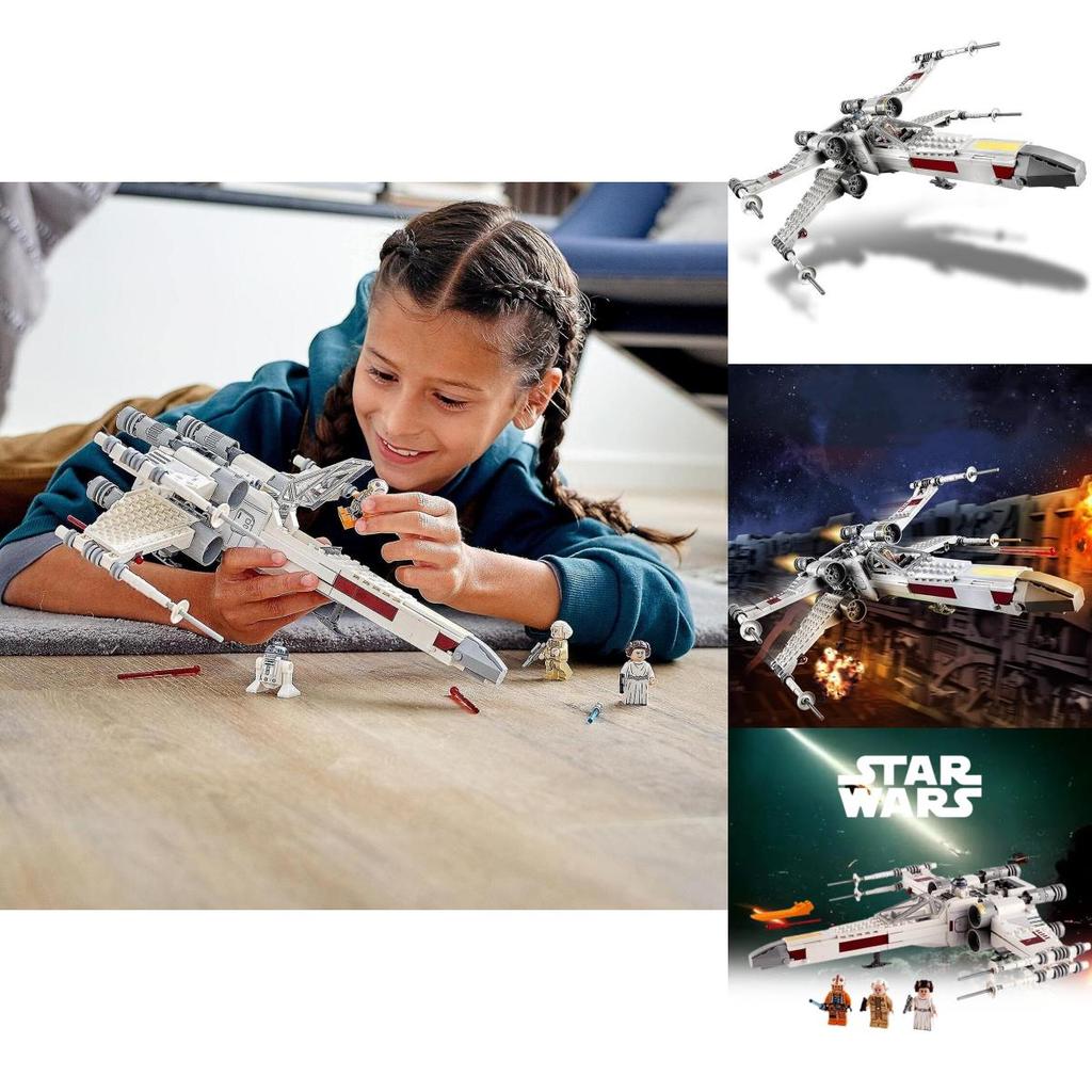 Gwiezdne Wojny Luke Skywalker Myśliwiec X-Wing Klocki Dla Dzieci Idealny Prezent