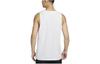 Nike Dri Fit Tank Tops Men's White Crew Neck Moderate Straight Fit DV9834-100