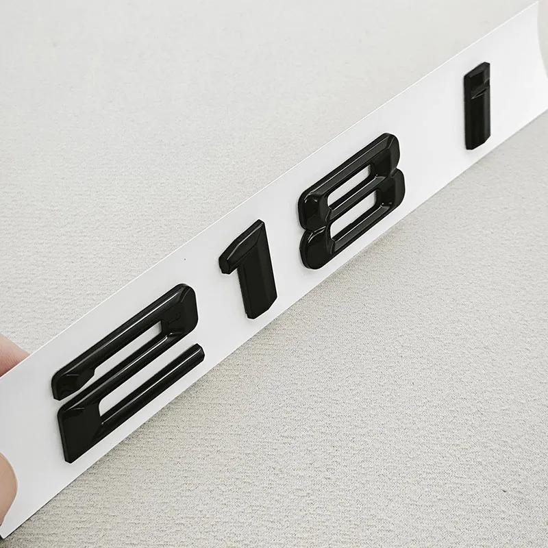 3D ABS Car Letters Rear Trunk Badge Logo 218i 220i 230i Sticker Emblem Decals For BMW F22 F23 218i 220i 225i 230i Tail Marking Ia2