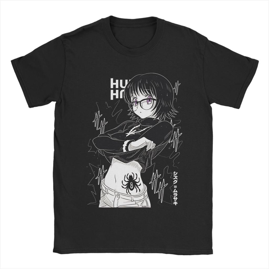 8th Spider Shizu Phantom Troupe TShirt Unisex Y2K Basic Cotton TShirts Summer O Neck Hippie Tee Shirt Casual Oversize Clothing