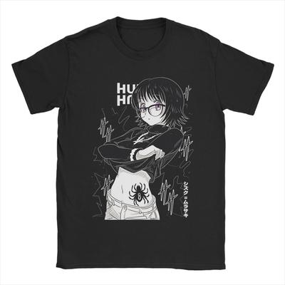 8. Spinnen-Shizu Phantom-Truppe T-Shirt Unisex Y2K Basic Baumwoll-T-Shirts Sommer O-Ausschnitt Hippie-T-Shirt Lässige Oversize-Kleidung