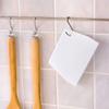 Dough Scraper Lightweight Flat Cut Reusable  Plastic Bowl Scraper Multifunctional Flexible with Hanging Hole for Kitchen