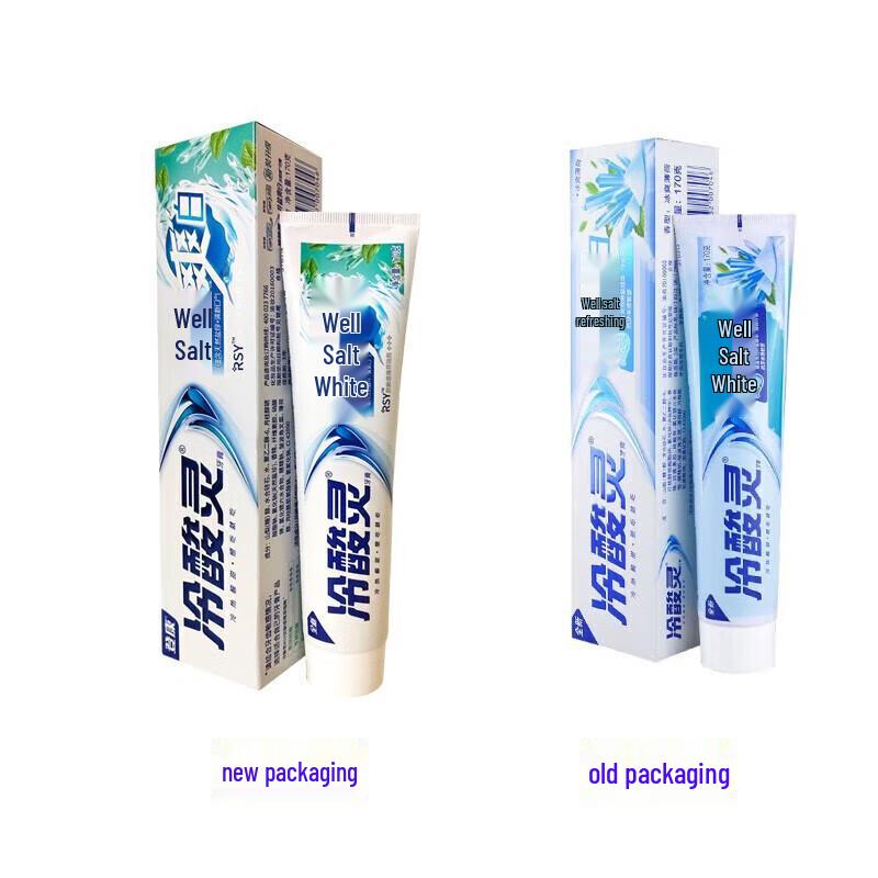 Leng Suan Ling Well Salt Icy Mint Whitening Toothpaste (220g x 2)