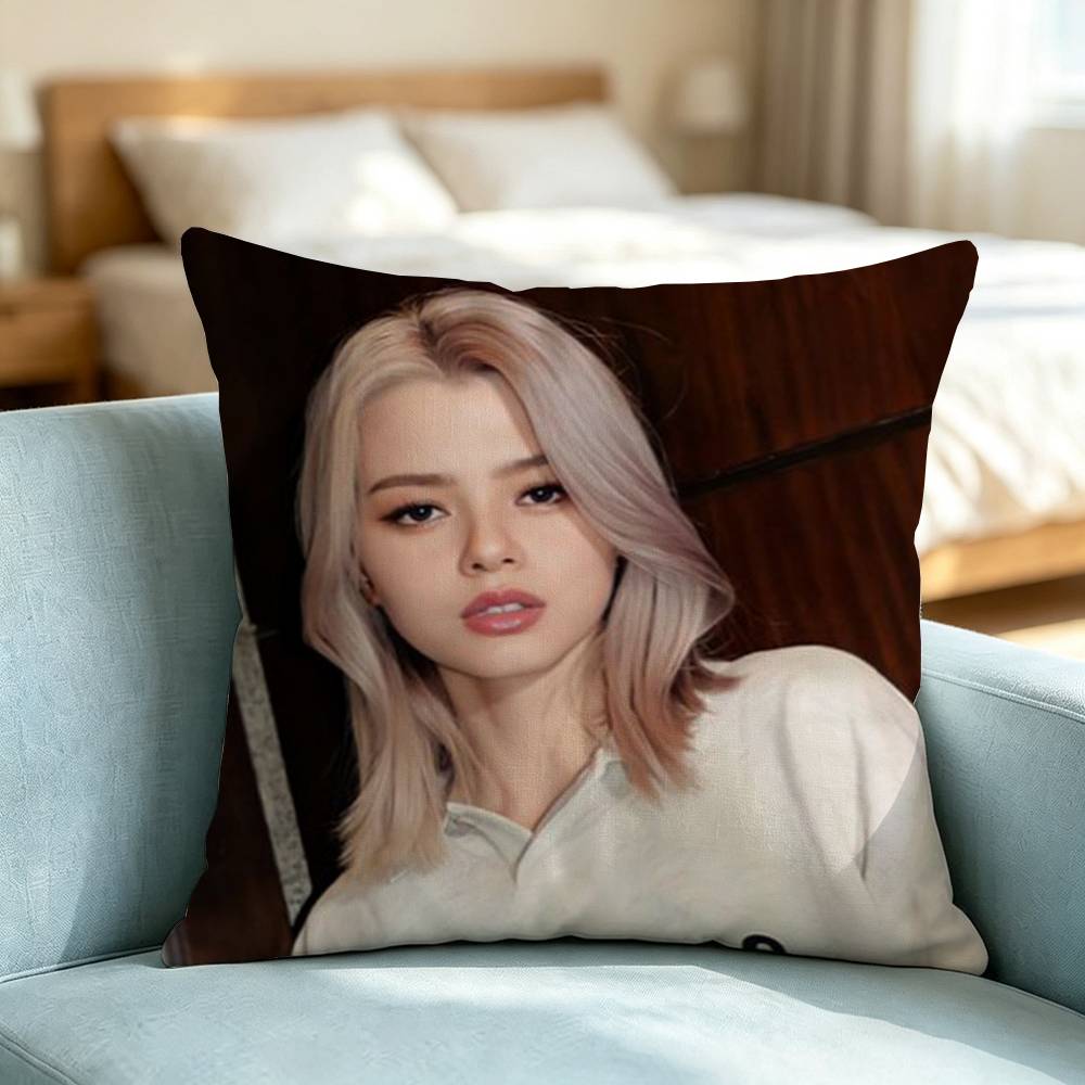 Becky Armstrong FreenBecky Pillow Case Square Double-Sided Sofa Cushion Cover Bedroom Bedside Pillow Gift