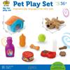 Melissa & Doug Examine and Treat Pet Vet Play Set - Kids Veterinary Play Set Kids Pet Haircut Play Set STEAM Toy Pretend Play