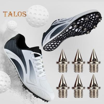100 Pcs Track Spikes Carbon Steel Track And Cross Country Shoe Spikes with Spike Wrench for Sprinting Sports Running Shoes