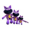 Smilling Poppy Playtime Critters Purple Cat Plush Toys Horror Filled Soft Doll