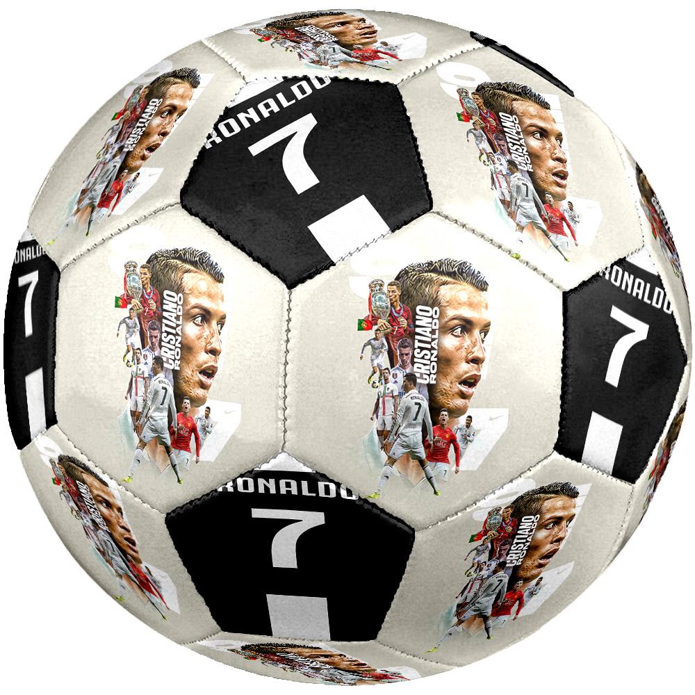 Ronaldo's Legacy Soccer Soccer Ball Size 5 Football Machine-Stitched Indoor/Outdoor Training and Matches for Football Accessories