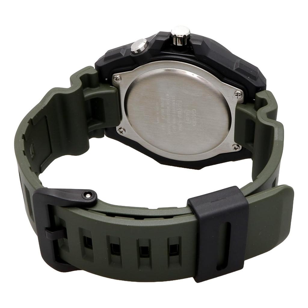 Casio Standard Analog Quartz Watch with LED Light Green Overseas Model [Casio] MW-620H-3AV Men's [Item]