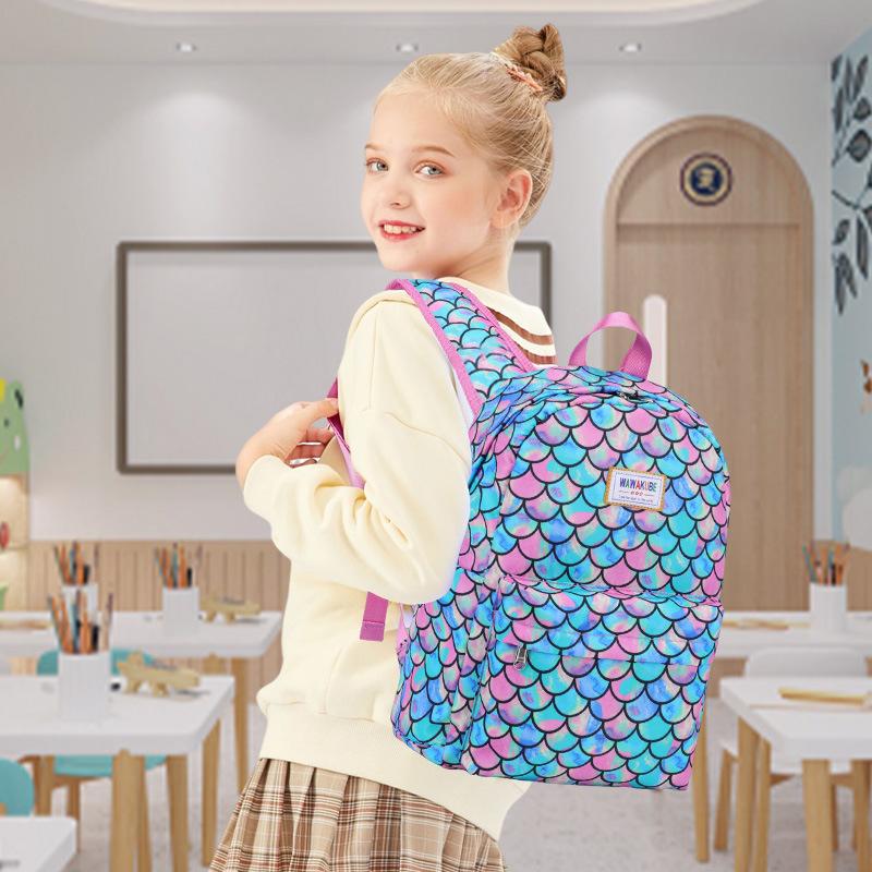 Schulrucksack für Schüler Rucksack mit großer Kapazität Reiserucksack Damen Tasche