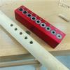 4-12mm Vertical Pocket Hole Jig 9-hole Self Centering Dowel Drill Guide Woodworking Positioner Locator Tool