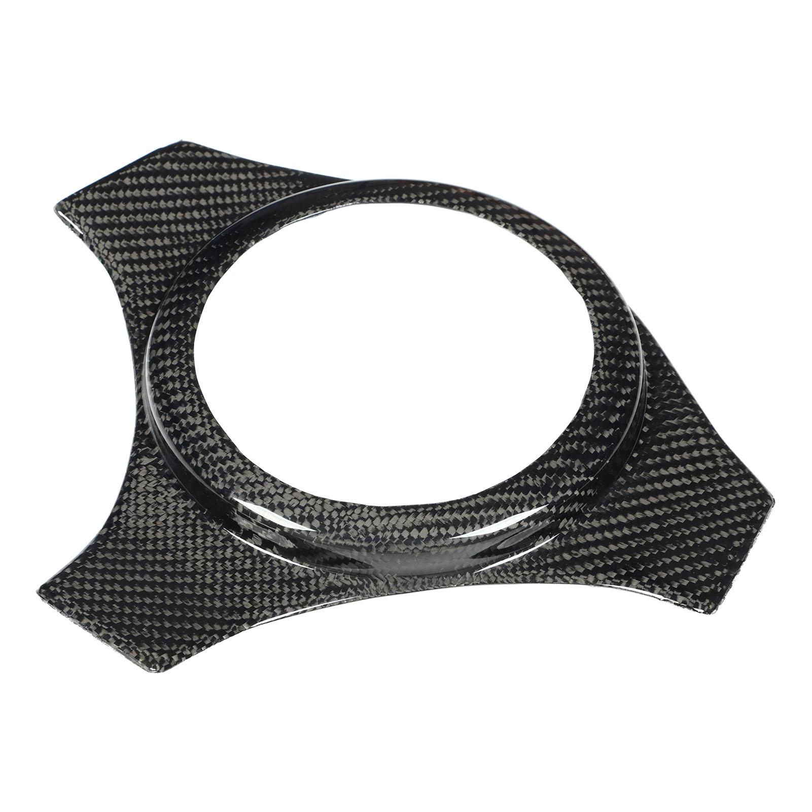 

Накладка на руль из настоящего углеродного волокна, глянцевая, для замены на Mitsubishi Lancer Evolution EVO 7 8 9