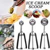Glasssked i rostfritt stål 3/4/5cm 1st Multifunktionell Frukt Potatis Mos Skopa med Fjäderhandtag Köksredskap VIE LENTE