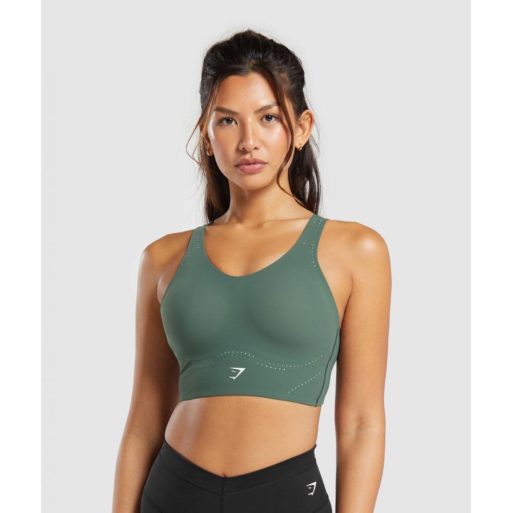 

Gymshark Longline Crossback Sports Bra Slate Teal B6a6l Tbnh XXL