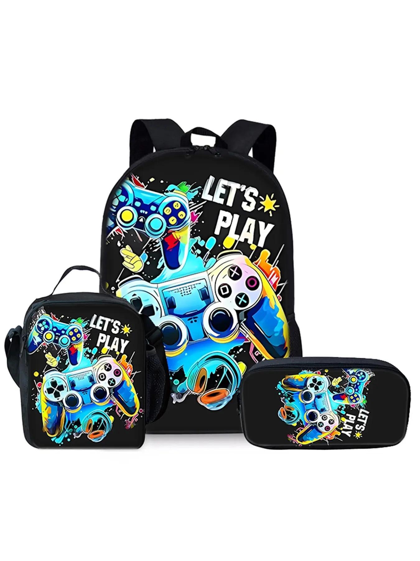Trousse Little Nightmares, Spacieuse, légère, Impression animée, nouveau style scolaire pour élèves masculins et féminins