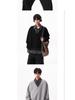 Autumn Faux Two-Piece Hoodie - Unisex Korean Style Loose Pullover with Shirt Collar