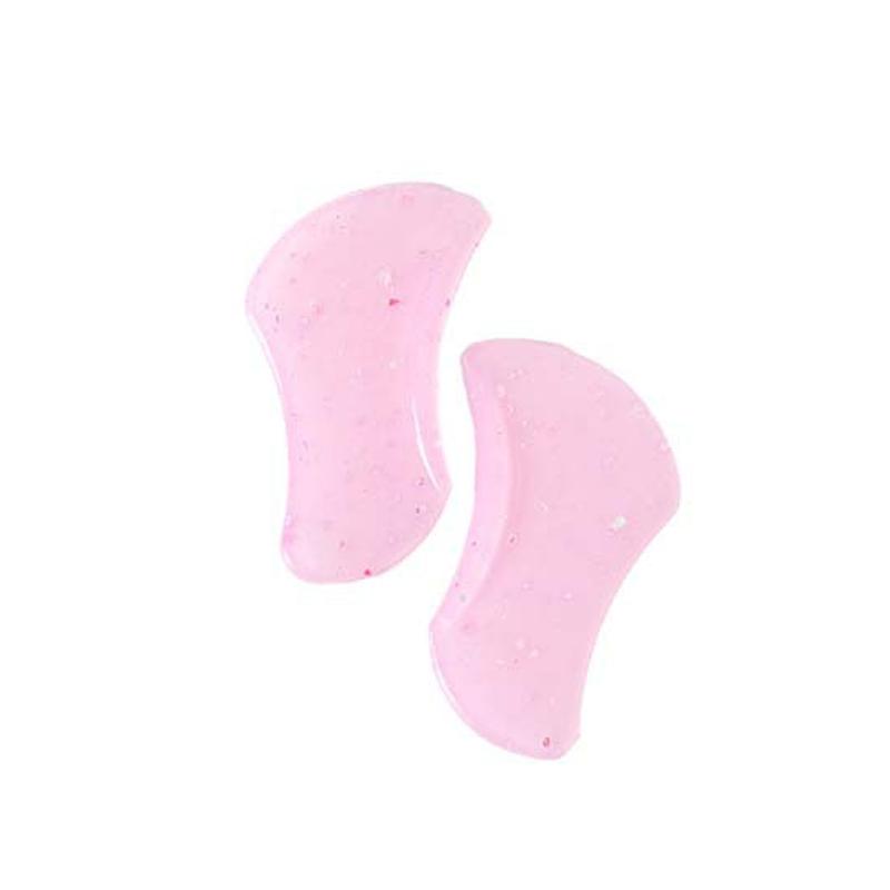 

1 Pair Makeup Lower Eyelash Perming Pad Lashes Rods Shield Lifting 3D Silicone Eyelash Curler Grafting Tool Eyelash Applicator рожевий