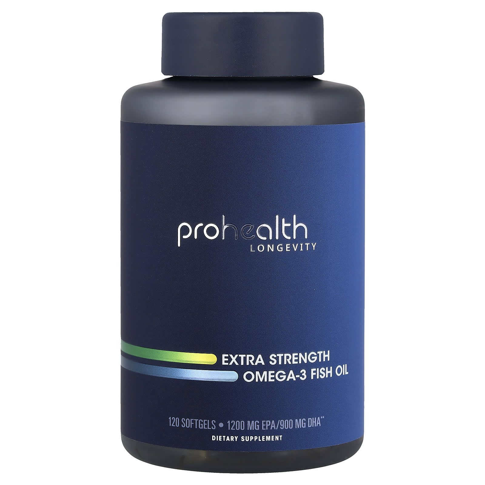 

Omega-3 Fish Oil, Extra Strength, 120 Softgels (1,000Mg per Softgel)
