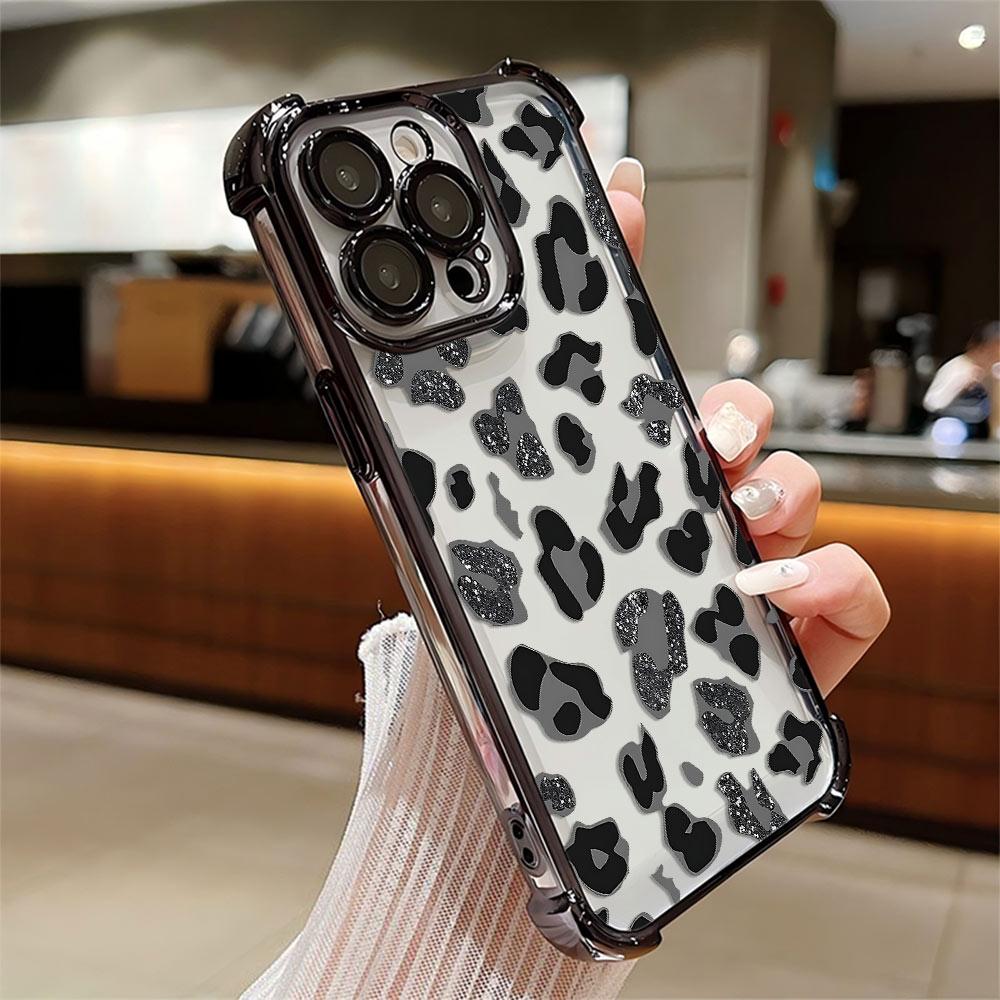 

Shiny colorful leopard print Plating Phone Case For Google Pixel 10 9 8 7 9a 8a 7a Pro XL 5G Anti Fall Airbag Pixel 7