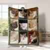 150*200cm Flannel Blanket, Thickened Blanket, Air-conditioned Nap Blanket