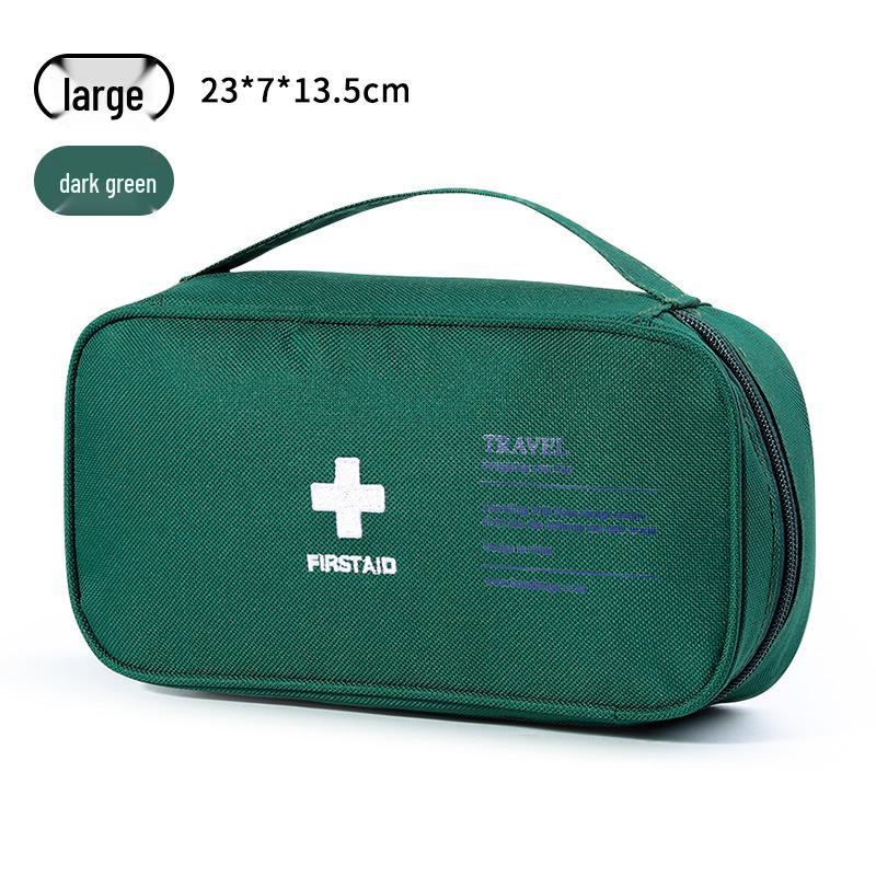 Portable Emergency Medicine Storage Bag for Home and Travel