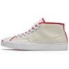 Open Smile Canvas Shoes Unisex Off-White Gray