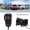 7 Sounds Lauter Auto-Audio-Lautsprecher Universal Auto Lautsprecher Hupe Sirene
