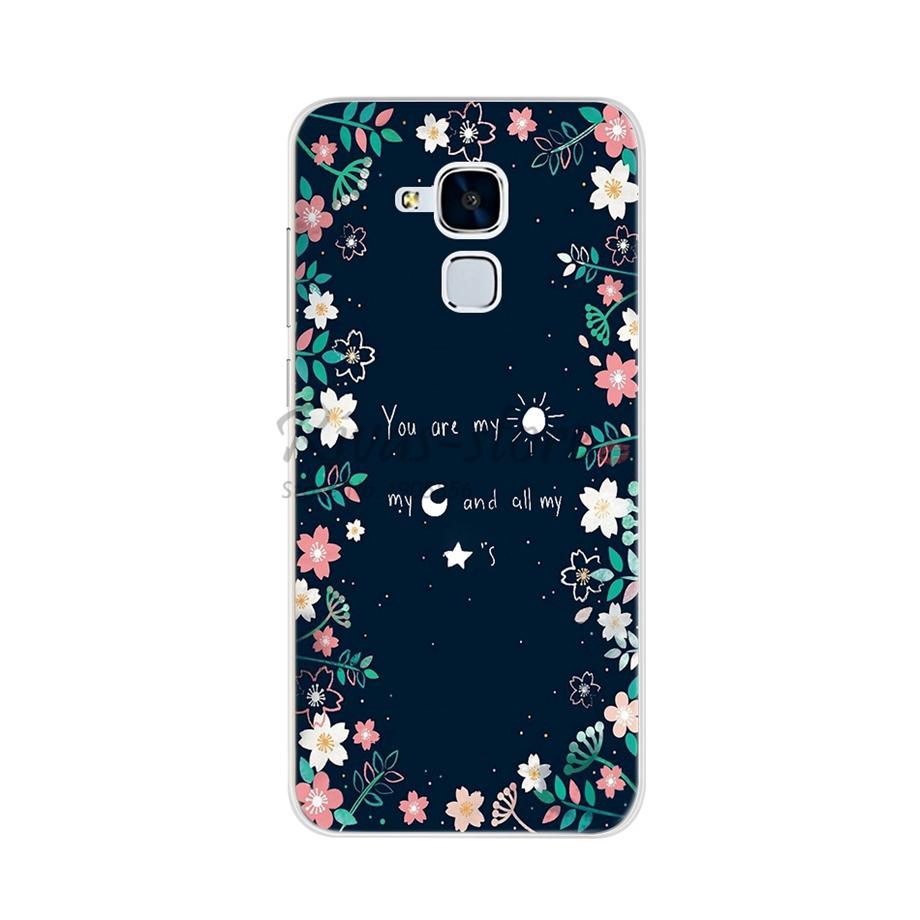 For Phone Case Huawei GT3 Cover Case Silicone Coque Capa Soft TPU on for Funda Huawei GT3 GT 3 G T3 Nmo-L31 Nmo L31 Cases Cover