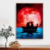 Full Round Diamond Painting The Princess On The Sea Art Rhinestone Picture Mosaic DIY 5D Cross Stitch Embroidery Home Decoration