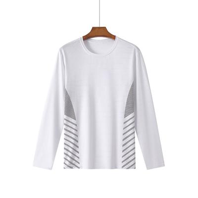 Sports Long Sleeved T-shirt for Men, Outdoor Commuting, Running, Basketball, Football Training, High Elasticity T-shirt