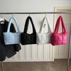 Handbag - Women's Niche Design, Single Shoulder Bag, Fashionable Checkered Underarm Bag, Single Shoulder Bag