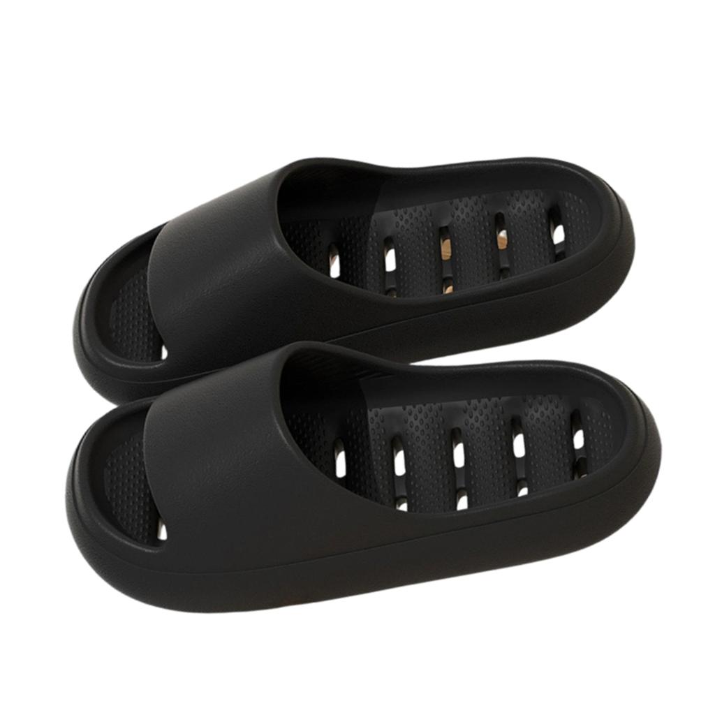 Summer Home Bathroom EVA Hollow Out Slide Slippers Non Slip Lightweight Comfortable Indoor Outdoor Shower Sandals