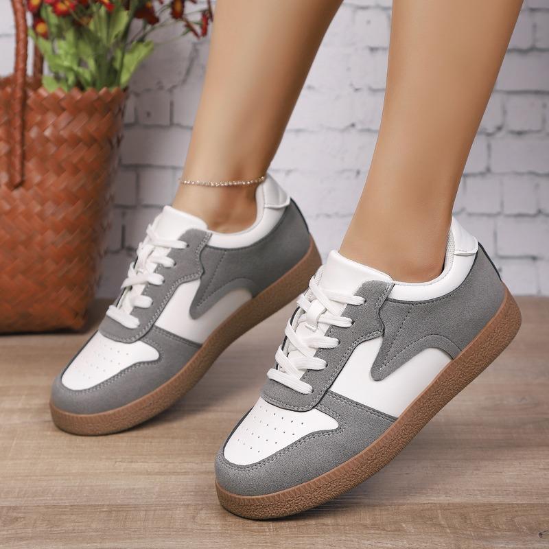 New Plus-size Women's Front Lace-up Sports Shoes, Single Shoes