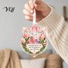 Holiday Atmosphere Accents Heartfelt Keepsake Ornament, Acrylic Hanging Decoration for Loved Garden Festive Ornaments Ones, Christmas Tree Pendant