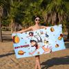 Funny Art Cartoon B-Bobs B-Burgers Bath Towel Microfiber Soft Water Breathable For Girl Kids Decorative Cartoon Beach Towel