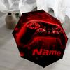 Custom Name Game Controller Theme Automatic Umbrella, Lightweight & Portable, 8 Rib, Perfect for Outdoor Travel, Birthdays, Christmas, Gifts.