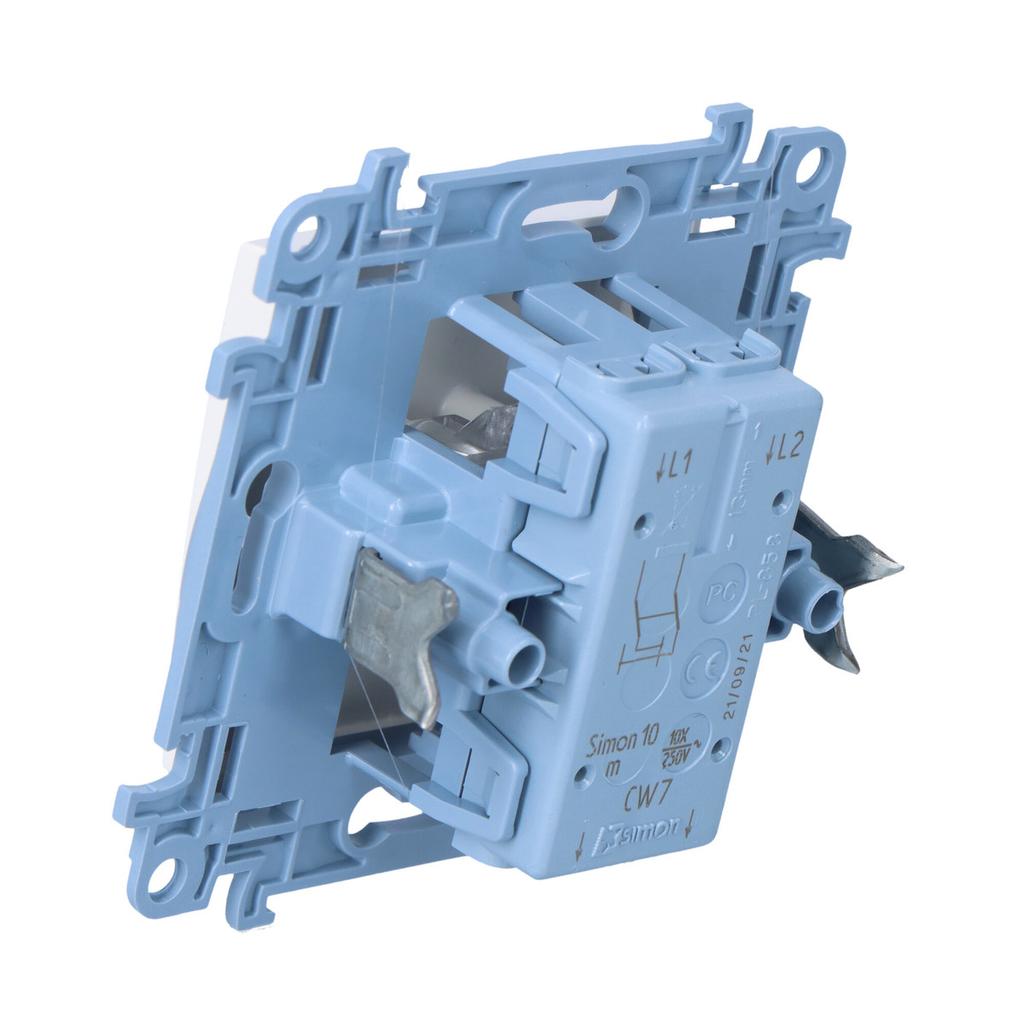 Cross connector (module) 10 AX, 250 V~, screw terminals, white Simon10