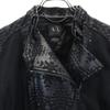 ARMANI EXCHANGE Overall handle Double riders jacket XS Black series Women Used