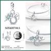 2023 mode Frühling Glück Vier Kleeblatt Serie 925 Sterling Silber Charms Perlen Fit Fasion 925 Armband DIY Schmuck