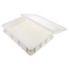 Pizza Dough Proofing Box Stackable Plastic Container For Dough Preparation Space-Saving Moisture Retention Easy Clean